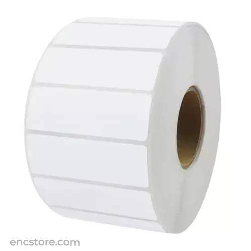 Paper Barcode Labels, 75mm x 25mm(White)