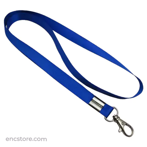 Blue ID Card Lanyard