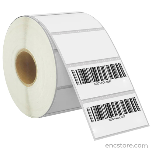 Chromo Paper Blank Barcode Label, 100mm x 60mm