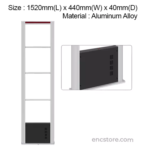 Aluminum Alloy Anti Theft EAS Security System