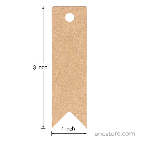 Price Labels Display Paper Hang Tags, 7cm x 2cm