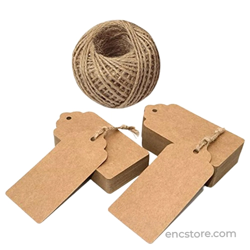 Brown Recyclable Paper Hang Tag