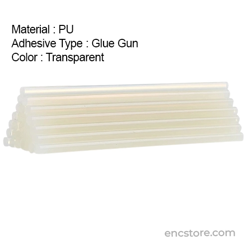 PU Plain White Glue Gun Sticks,
