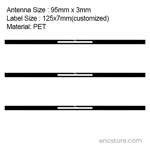 UHF Dry Inlay RFID Tag