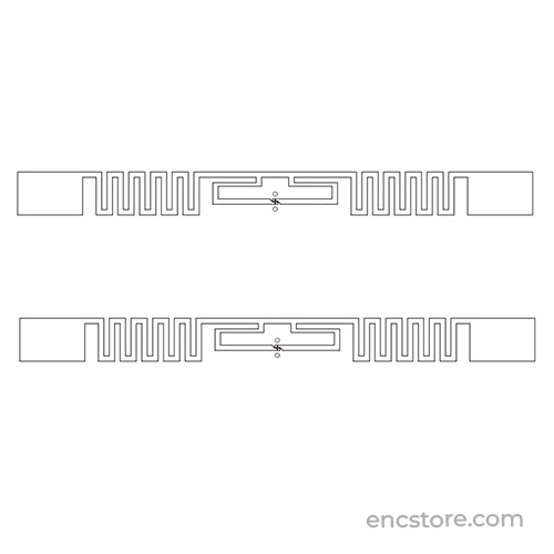 RFID UHF Dry Inlay Tags - Monza 4E