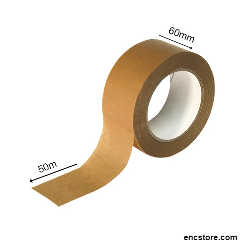 Eco Friendly Self Adhesive Paper Tape, 60mm x 50m