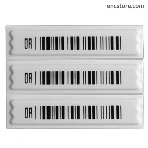 White Plastic AM Soft Tags, Size: 50mm X 11mm