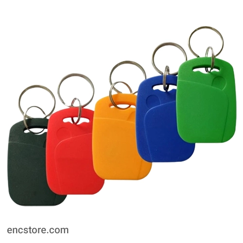 Dual Frequency RFID Keychain Tag