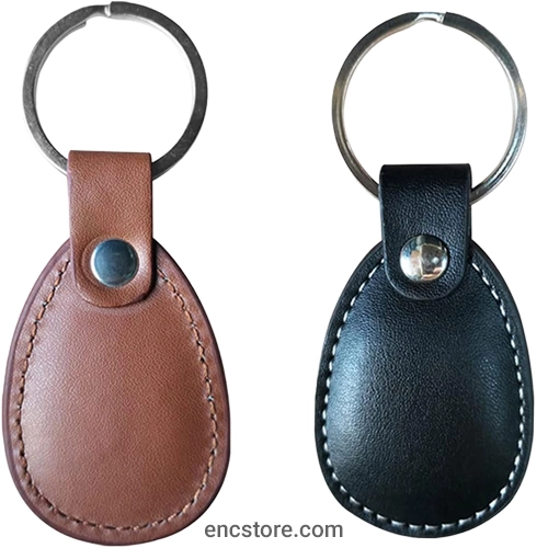 UHF RFID Leather Keyfobs Tag