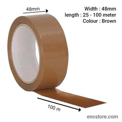 Self Adhesive brown Packaging Tapes