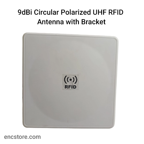 Circular Polarized UHF RFID Antenna with Bracket