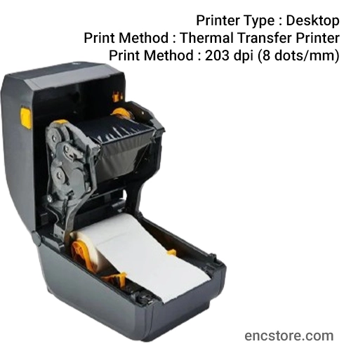 Zebra ZD230t Barcode Printer: Specification