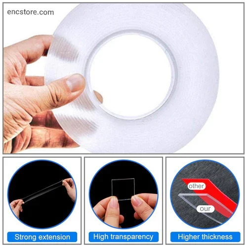 Adhesive Tape, Clear Double Sided