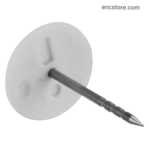 Sensormatic 19mm EAS Hard Tag Pin Grooved Tacks