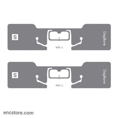 Dogbone RFID Bib Tags for Race Timing System