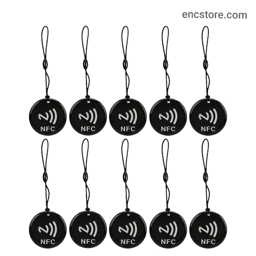 Epoxy NFC Tags Keychain Smart Tag