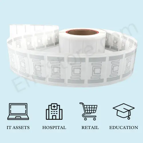 5434 - UHF RFID Paper Asset Tags & Labels
