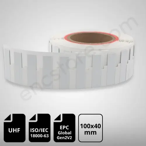 UNI-10040 UHF RFID Flexible On-Metal Label/Tags