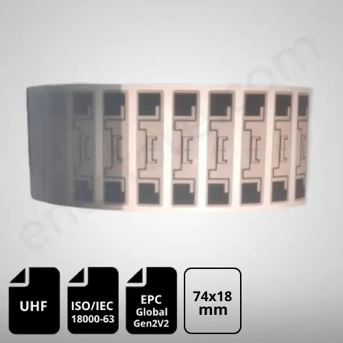 7418 UHF RFID Paper Label/Tags