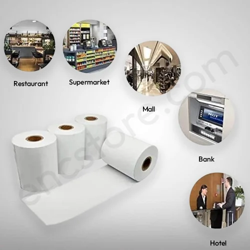 Thermal Paper POS Roll- Customized Sizes