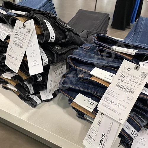 UHF RFID Paper Hang Tags for Clothing