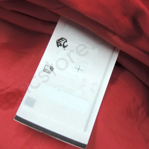 Taffeta Wash Care Label