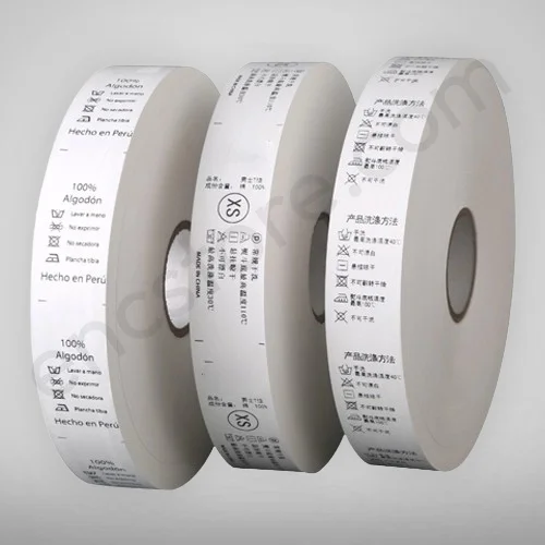 UHF RFID Printed Taffeta Tags