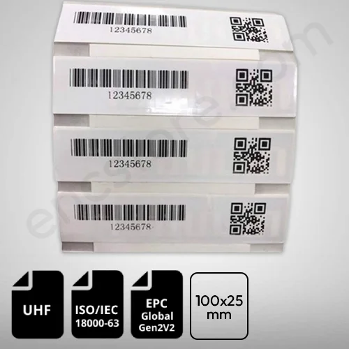 UHF RFID Printable Flexi On-Metal Tags