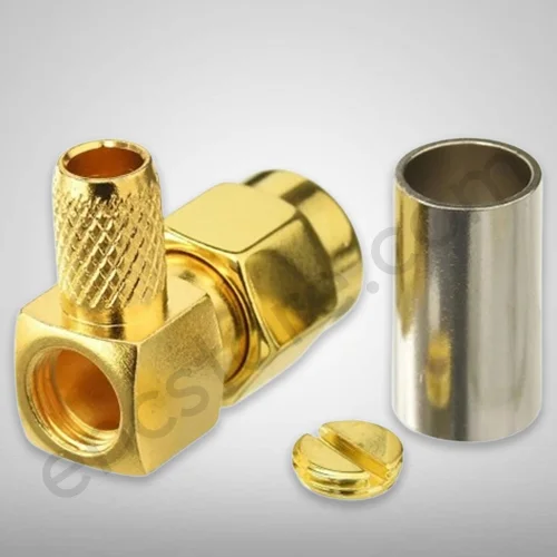 SMA Male Plug Right