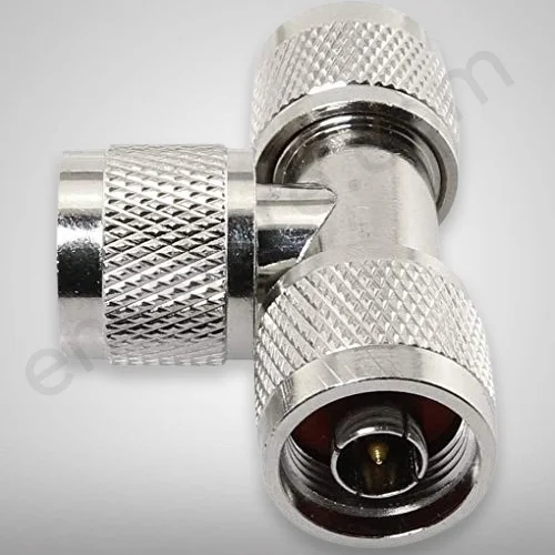 N Male to 2 N Male Adapter