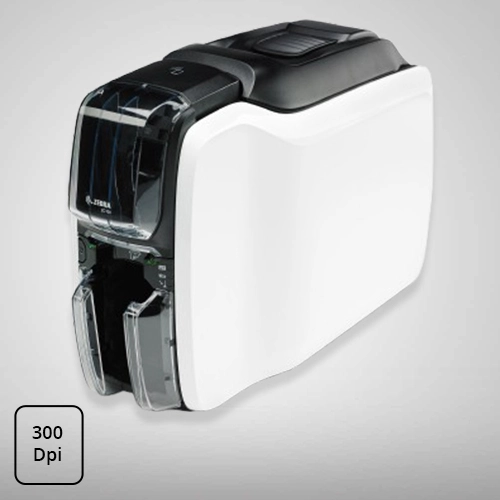 Zebra ZC100 Single-Sided ID Card Printer, 300DPI R
