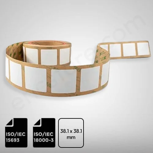 NFC Label ISO 15693, 1.5x1.5 inch (38.1×38.1 mm) – NXP ICODE