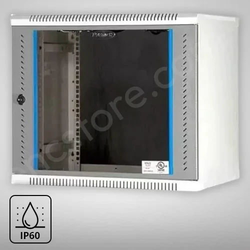 9U Double Sections Wall Mount Networking Rack