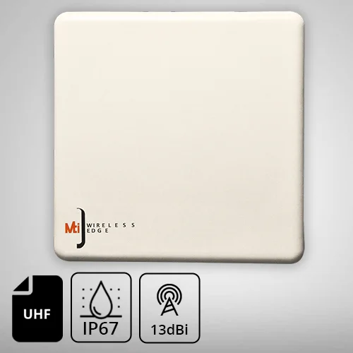 MTI Wireless Edge RFID Antenna, 13dBi, Linear Pola