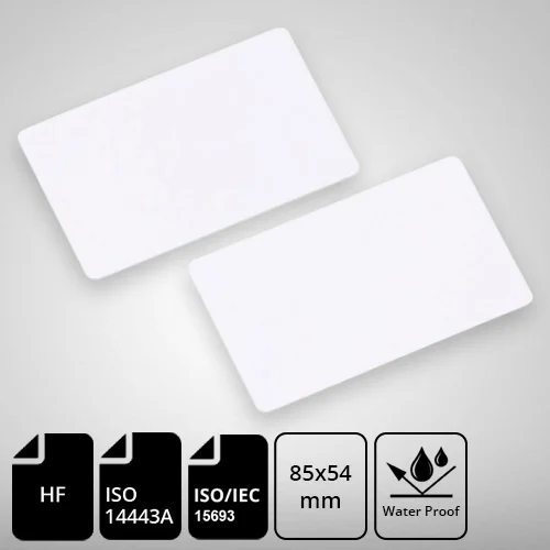 HF RFID Library PVC Card, 13.56 MHz