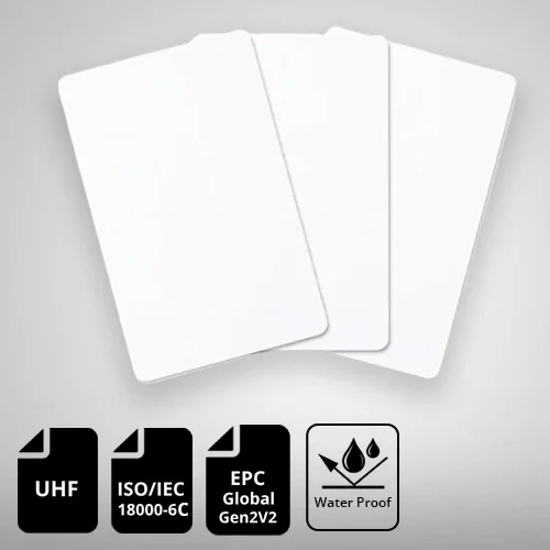 UHF RFID Hotel Key Card, PVC, Blank