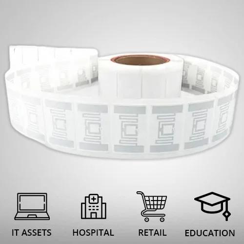 5434 - UHF RFID Paper Asset Tags & Labels