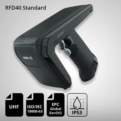 Zebra RFD40 Standard RFID SLED Handheld Reader