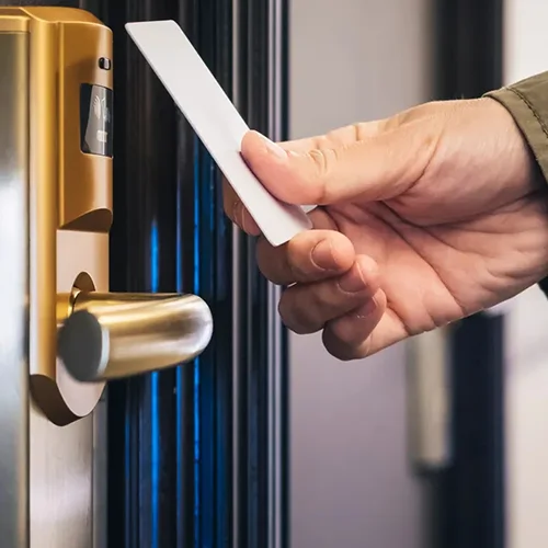 UHF RFID Hotel Key Card, PVC, Blank