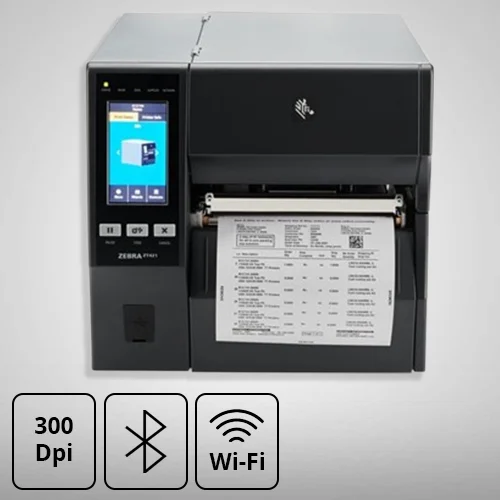 Zebra ZT421 Industrial Printer, 203/300DPI
