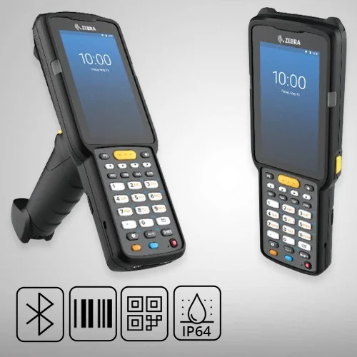 Zebra MC3300ax Handheld Mobile Computer, WiFi & Bl