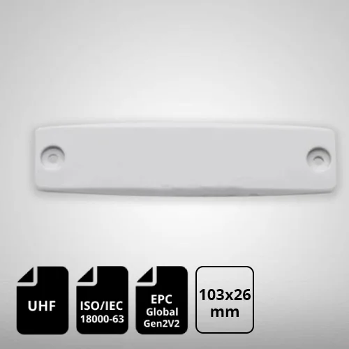 UHF RFID Waterproof, Rugged Pallet Tags
