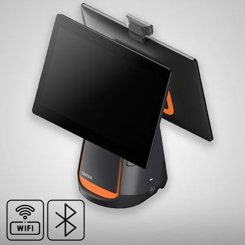 T2s Plus Smart Desktop POS Dual Screen 15.6" and 1