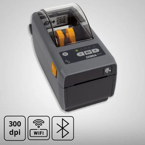 Zebra ZD411 Desktop Printer, 203/300DPI