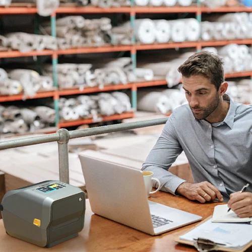 Zebra ZD421 Desktop Printer, 4-Inch, 203/300 DPI