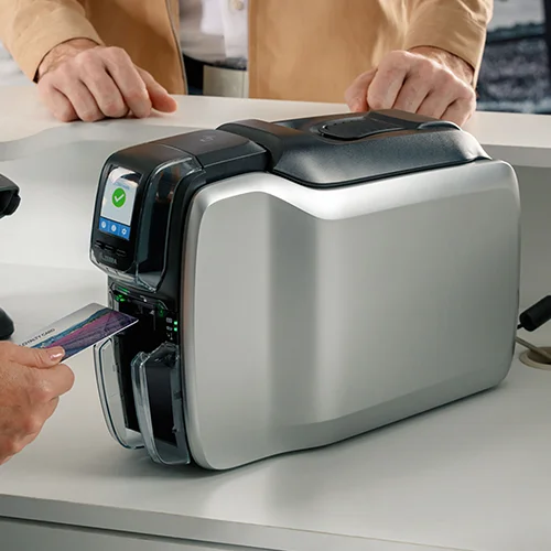 PVC Zebra ZC300 Dual Side Card Printer