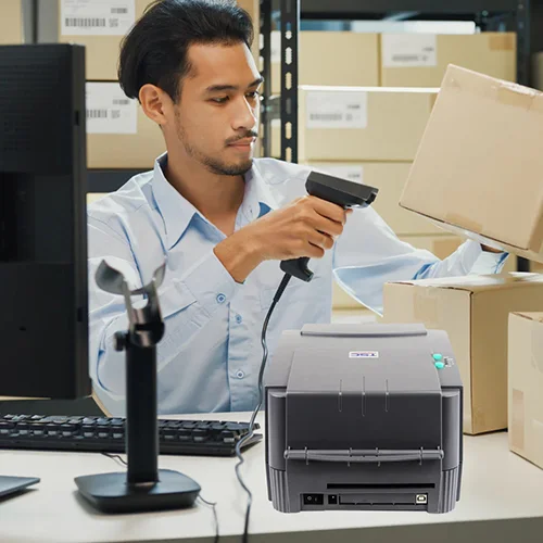 TSC TTP-244 Pro Desktop Thermal Printer, Resolutio