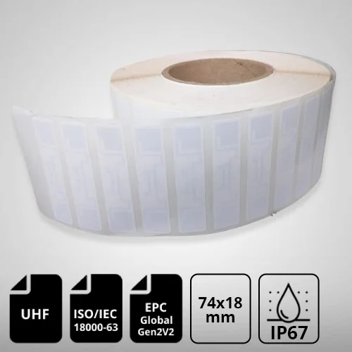 7418 UHF RFID Paper Label/Tags