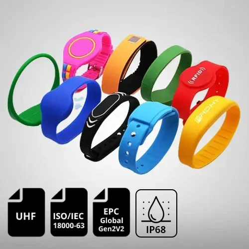 RFID Silicone Wristband/Bracelet Tags