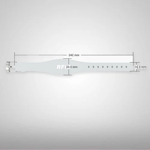Dual Frequency HF & UHF RFID Wristband Tag